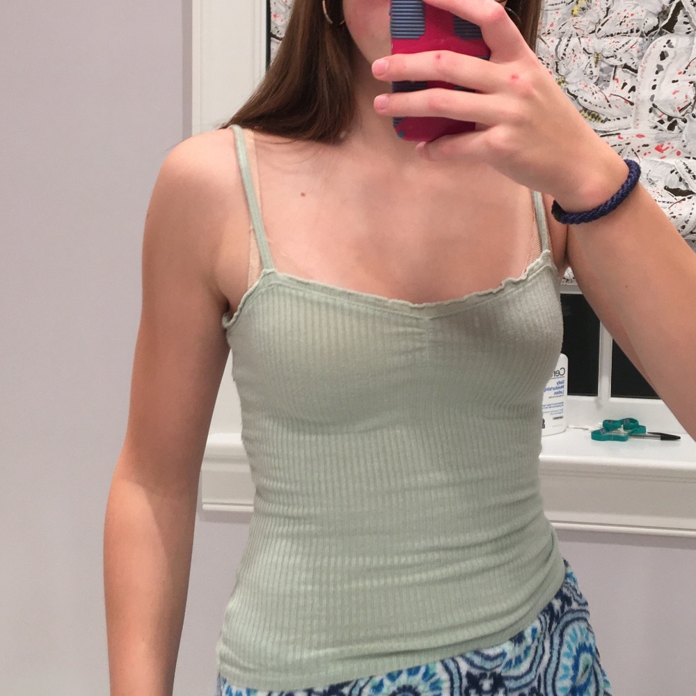 Light Green Project Social T Tank Top